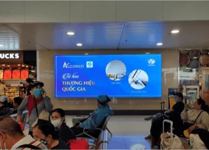 Màn hình LED khu vực phòng chờ Sảnh B