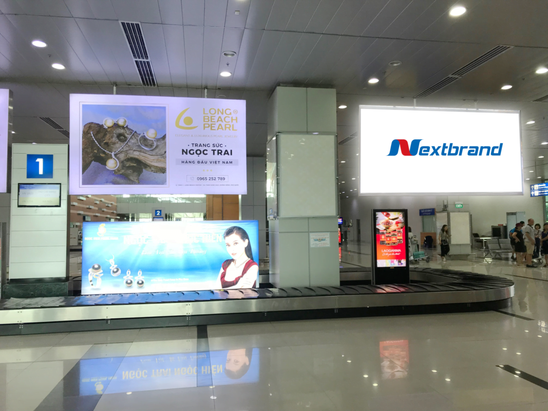 Quảng cáo sân bay – Nextbrand Việt Nam