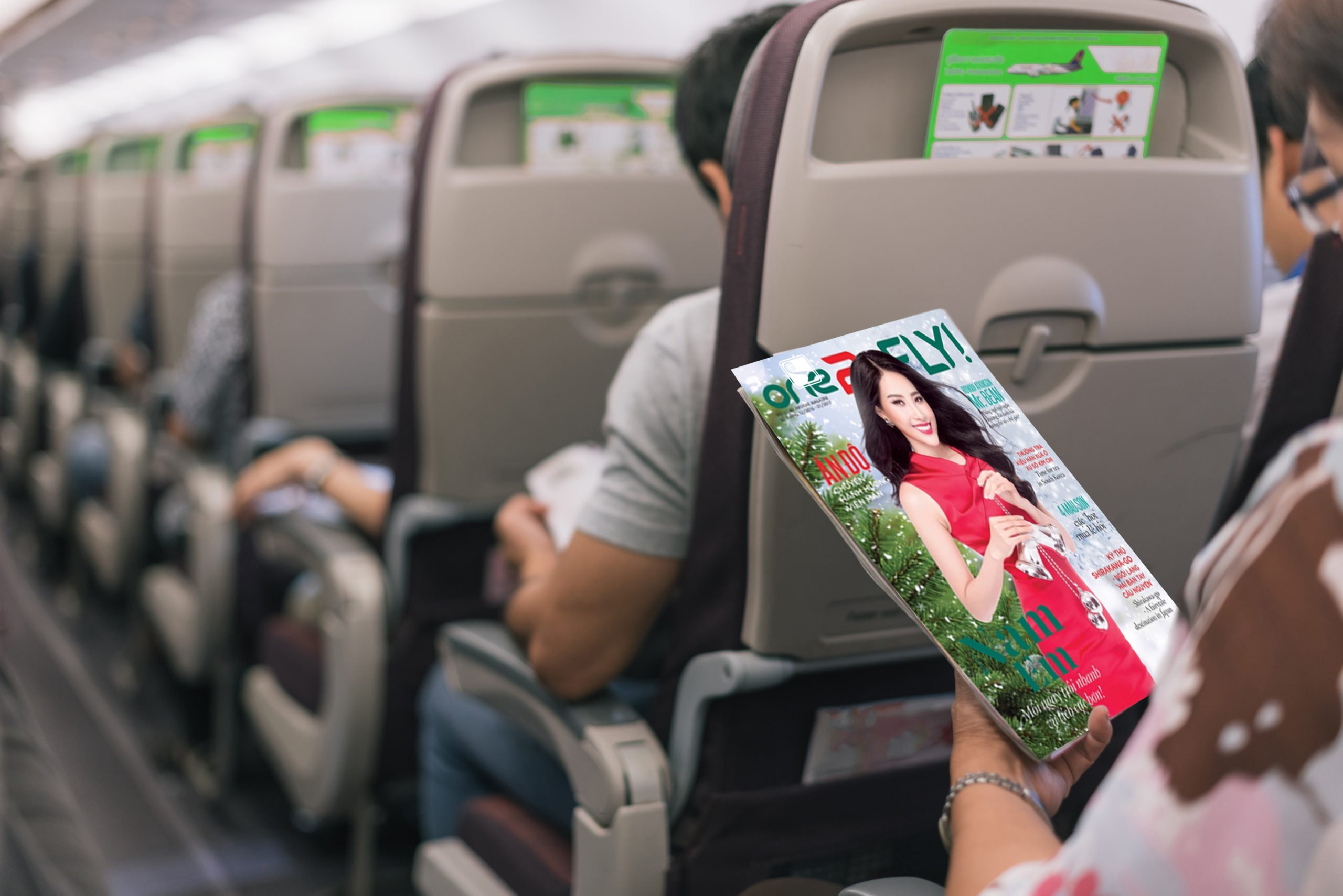 Quảng cáo tạp chí hàng không - Nextbrand