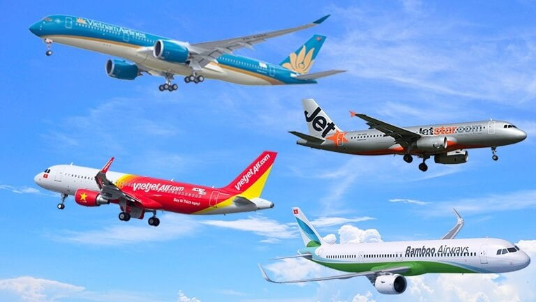 Thị phần nội địa của các hãng hàng không tại Việt Nam