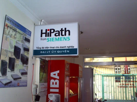 biển hộp đèn hipath