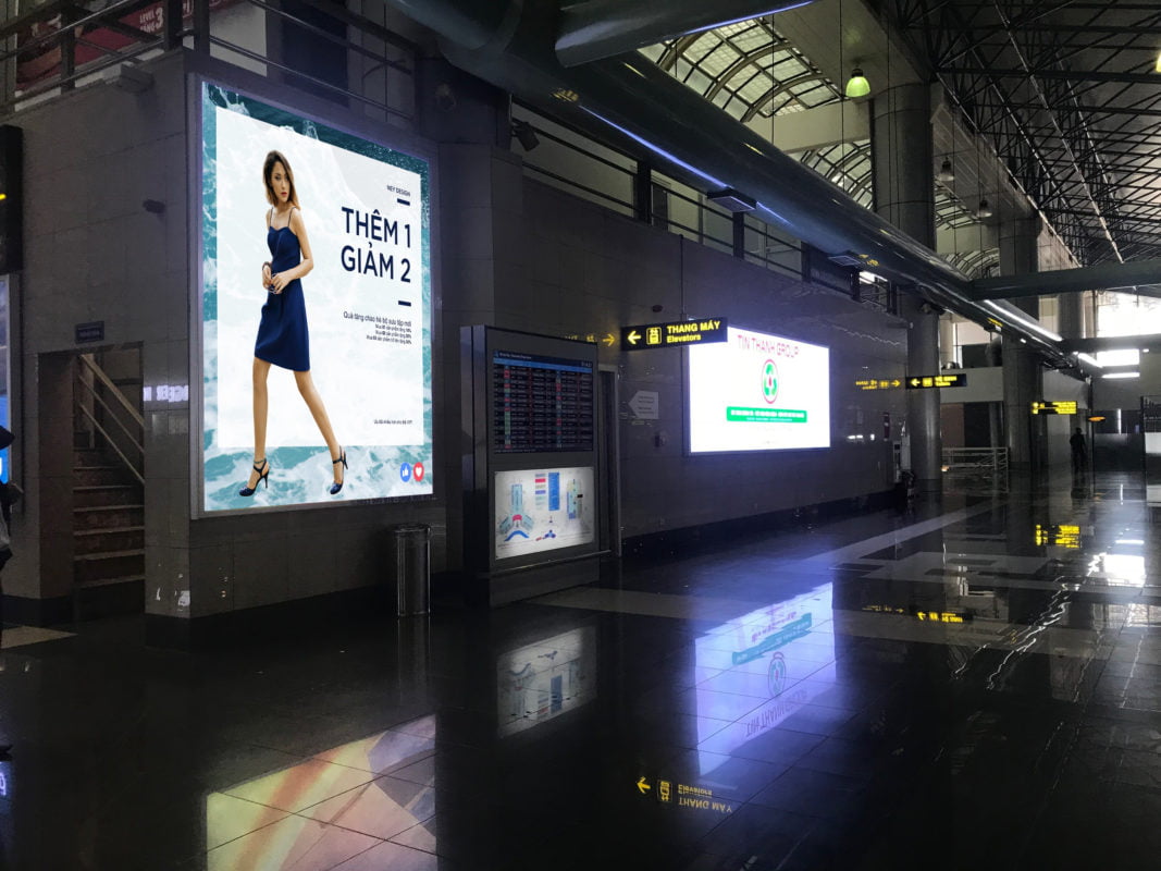Quảng cáo sân bay – Nextbrand Việt Nam