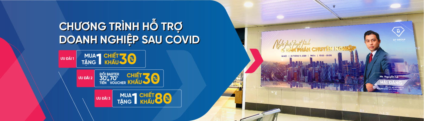 Quảng cáo sân bay – Nextbrand Việt Nam