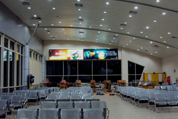 Sảnh công cộng sân bay Cam Ranh
