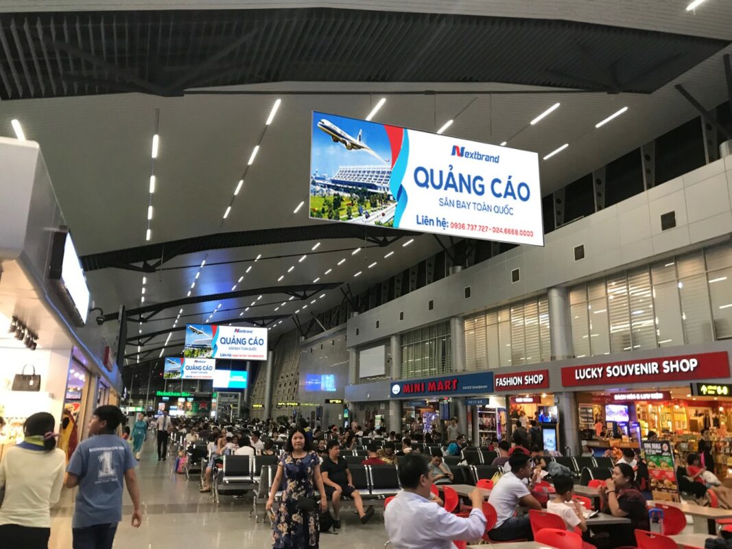 Quảng cáo sân bay – Nextbrand Việt Nam