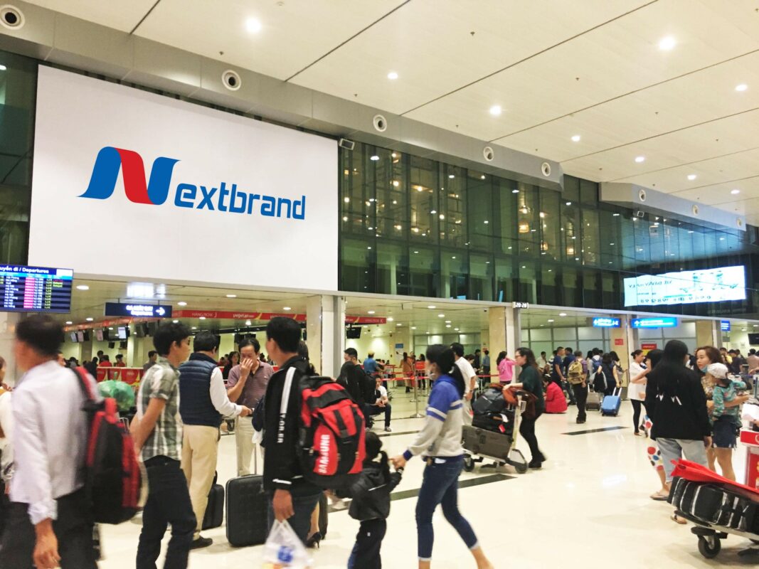 Quảng cáo sân bay – Nextbrand Việt Nam