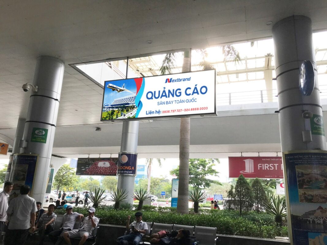 Quảng cáo sân bay – Nextbrand Việt Nam
