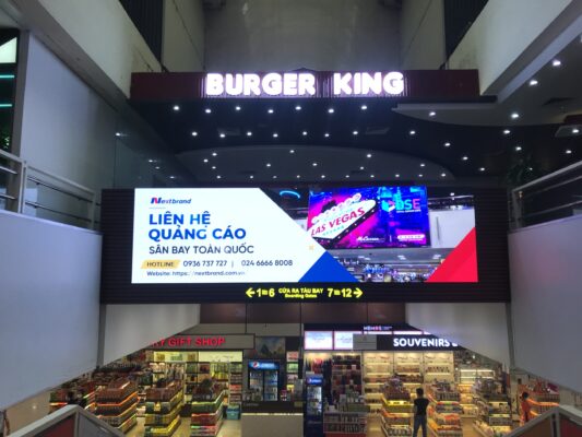 Advertising airport - Noi Bai International Airport