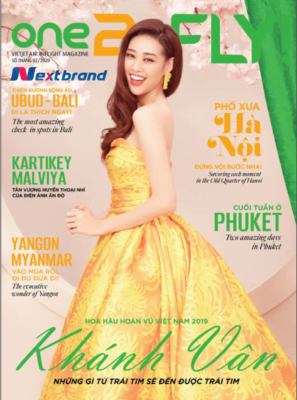 Quảng cáo trên tạp chí One2fly của máy bay Vietjet Air