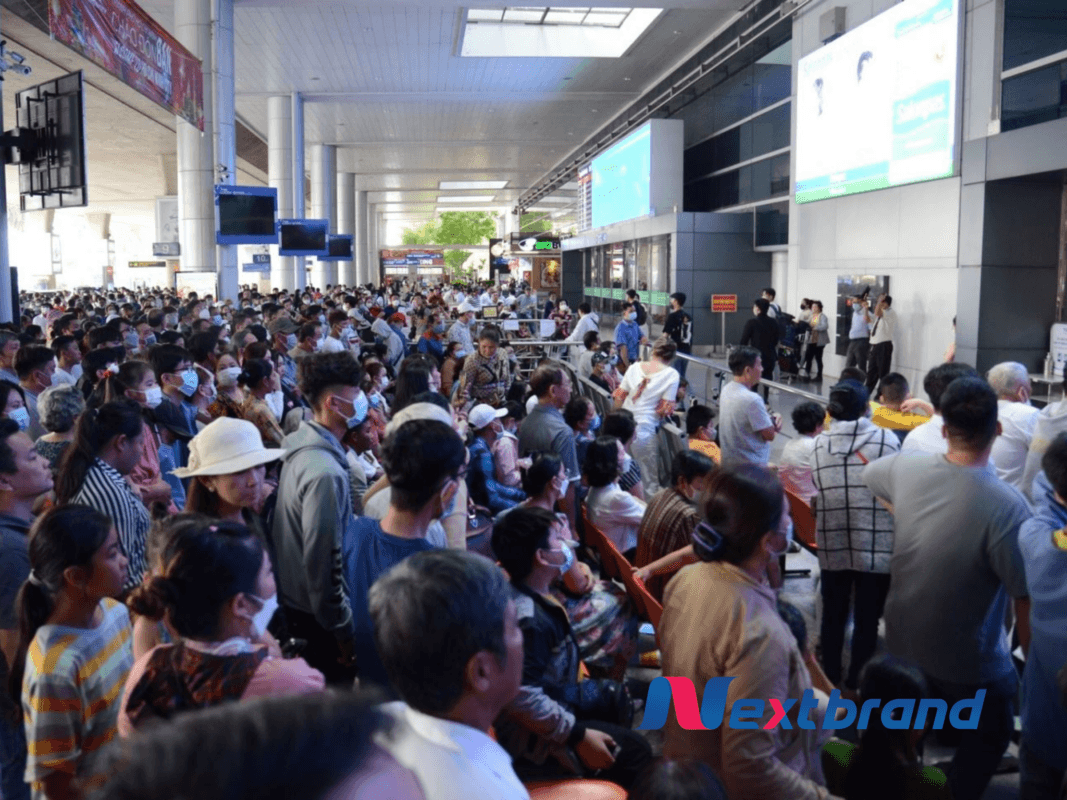 12 Quảng cáo màn hình LED sân bay Tân Sơn Nhất