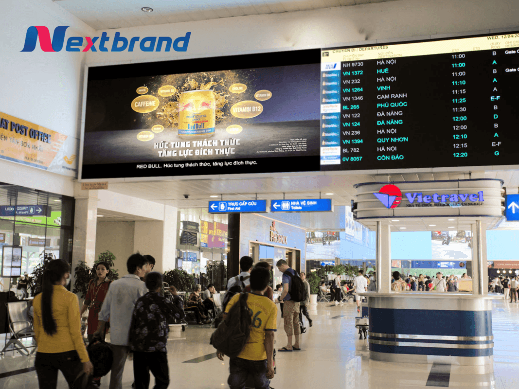 21 Quảng cáo màn hình LED sân bay Phú Quốc