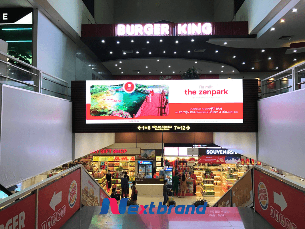 29 Quy trình quảng cáo màn hình LED sân bay