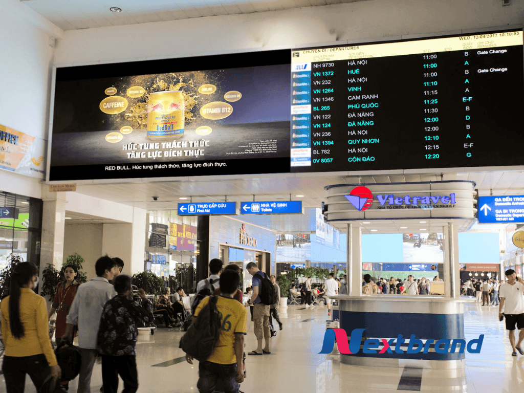 Báo giá quảng cáo màn hình LED tại sân bay Đà Nẵng Báo giá quảng cáo màn hình LED tại sân bay Đà Nẵng