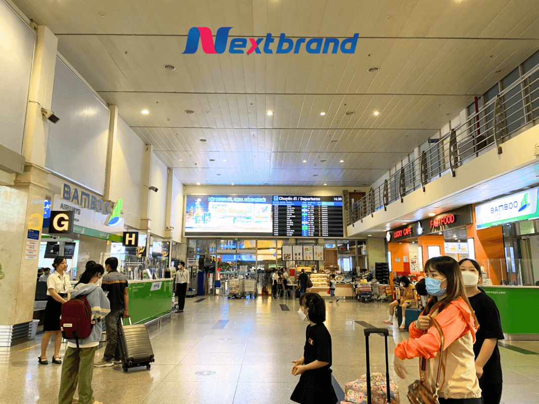 5 Quảng cáo màn hình LED tại khu vực sảnh check-in