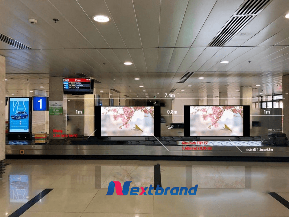 Quy trình triển khai quảng cáo màn hình LED sân bay Phù Cát Quy trình triển khai quảng cáo màn hình LED sân bay Phù Cát