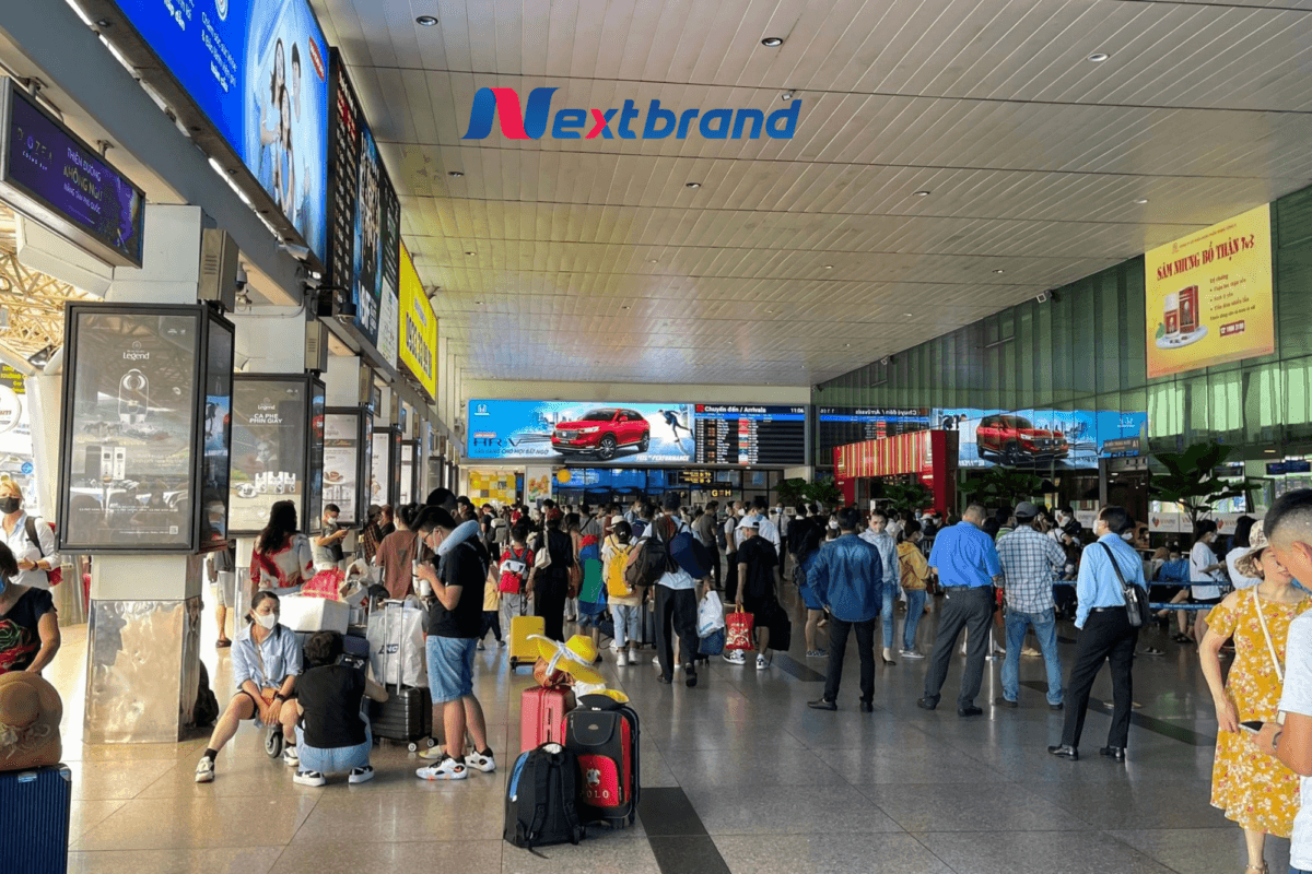 Quy trình quảng cáo màn hình LED tại sân bay Đà Nẵng Quy trình quảng cáo màn hình LED tại sân bay Đà Nẵng