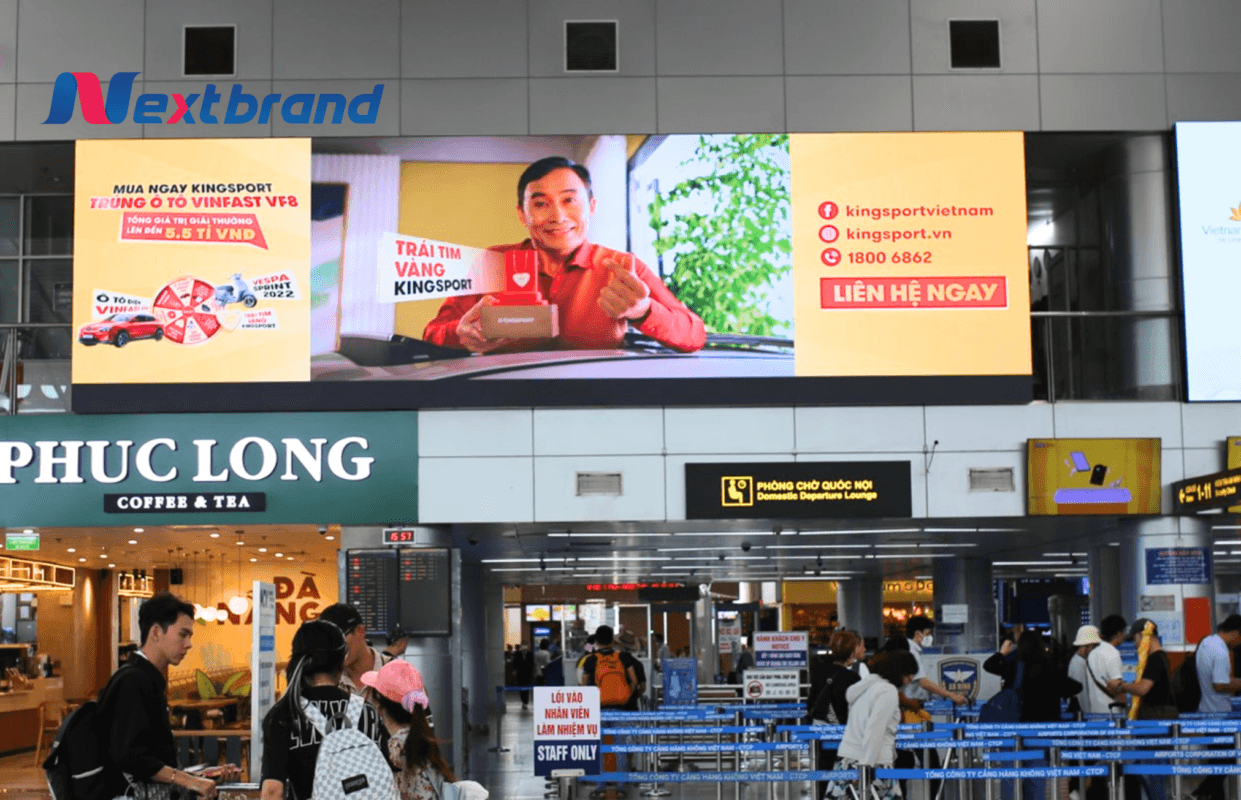 Màn hình LED khu vực phòng chờ (Ảnh minh hoạ) Màn hình LED khu vực phòng chờ (Ảnh minh hoạ)