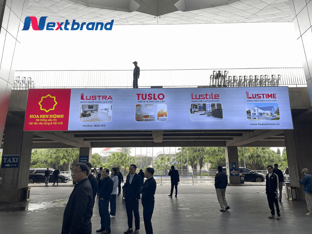 Quảng cáo màn hình LED sân bay Vinh khu vực công cộng nhà ga Quảng cáo màn hình LED sân bay Vinh khu vực công cộng nhà ga