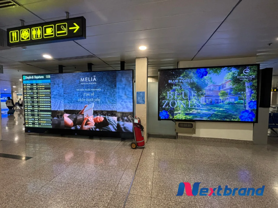 Quảng cáo màn hình LED sân bay Tân Sơn Nhất Quảng cáo màn hình LED sân bay Tân Sơn Nhất