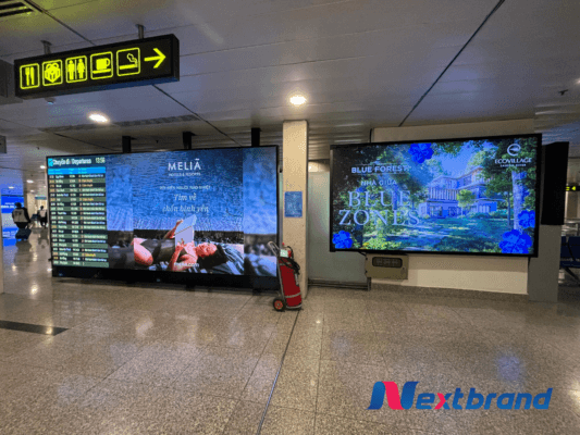 Quảng cáo màn hình LED sân bay Tân Sơn Nhất