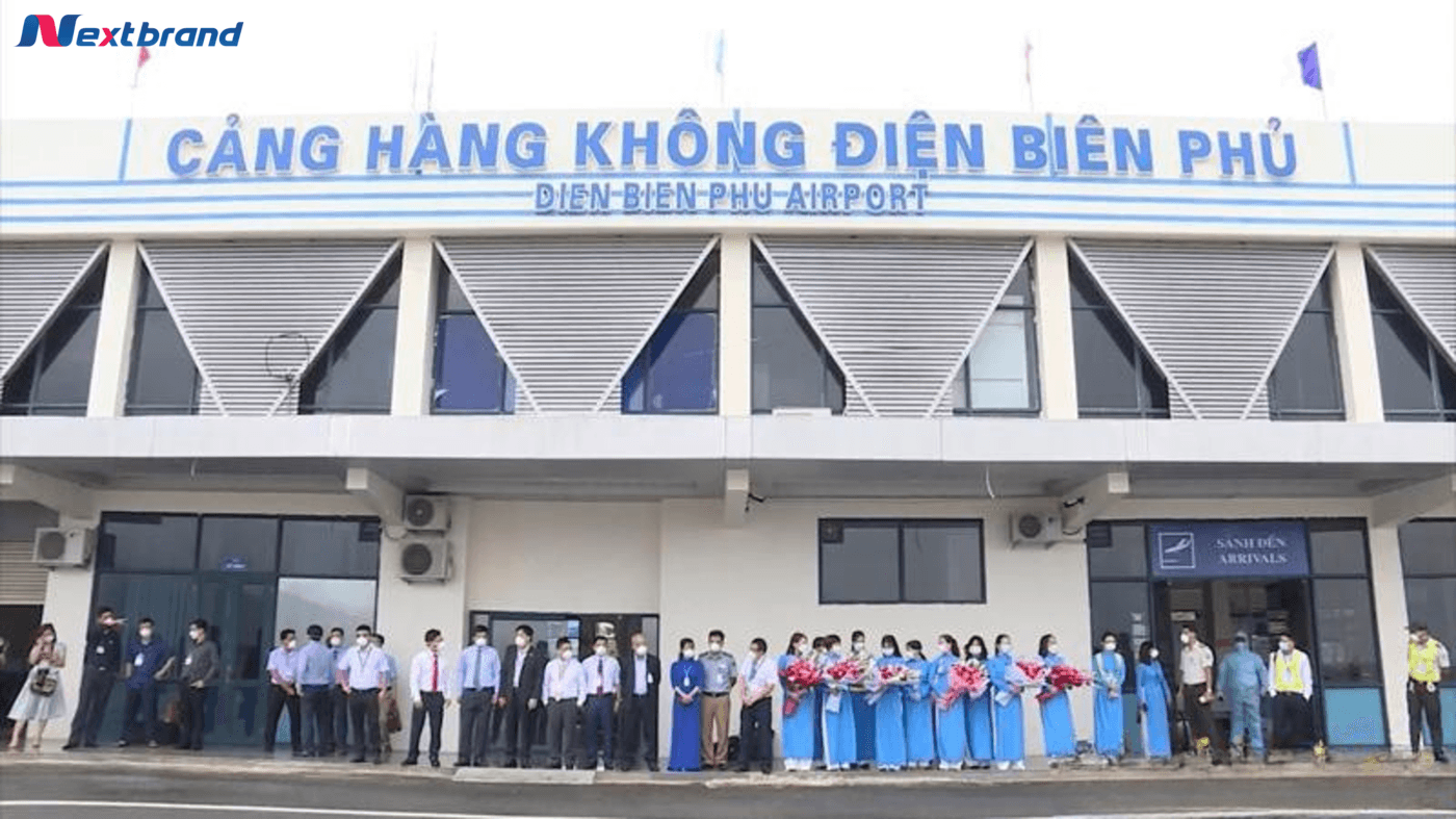 Khu vực sảnh đến của sân bay Điện Biên Khu vực sảnh đến của sân bay Điện Biên