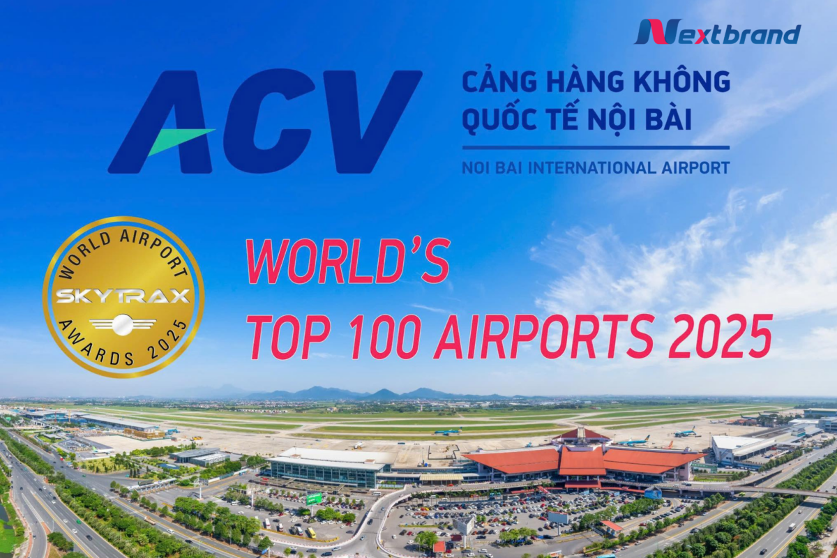 Sân bay Nội Bài nằm trong Top 100 sân bay tốt nhất thế giới năm 2025 Sân bay Nội Bài nằm trong Top 100 sân bay tốt nhất thế giới năm 2025