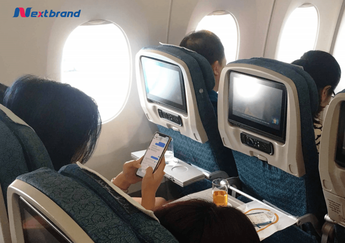 Lưu ý khi sử dụng wifi trên máy bay Lưu ý khi sử dụng wifi trên máy bay
