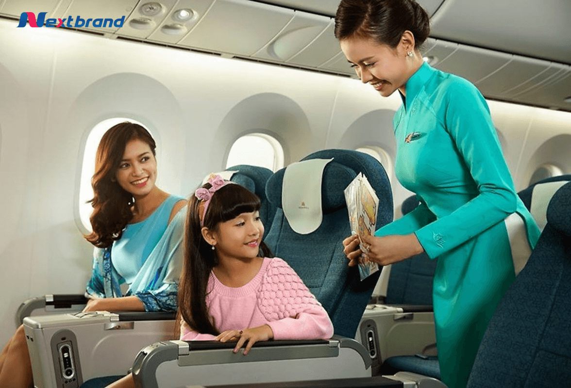 Trẻ em đi máy bay hãng Vietnam Airlines Trẻ em đi máy bay hãng Vietnam Airlines