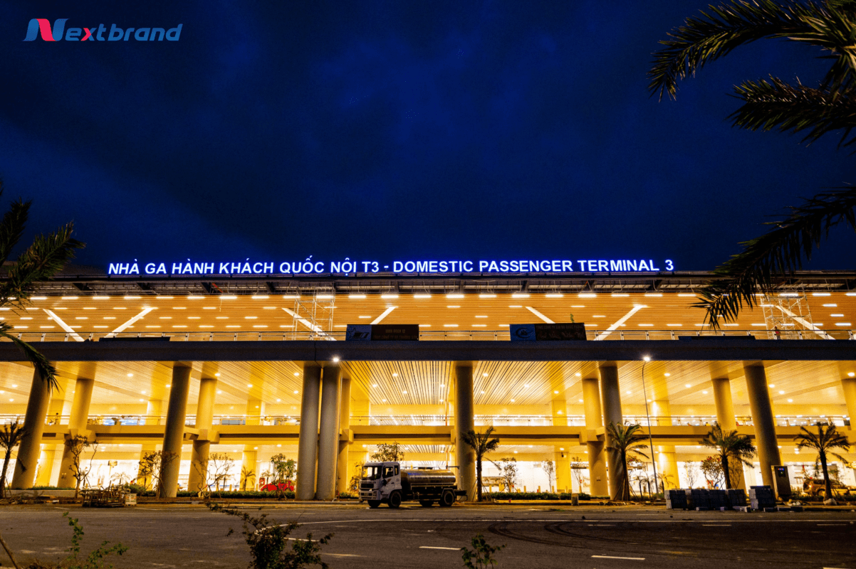 Nhà ga T3 - Sân bay Tân Sơn Nhất khang trang và hiện đại Nhà ga Quốc Nội T3 - Sân bay Quốc tế Tân Sơn Nhất khang trang và hiện đại