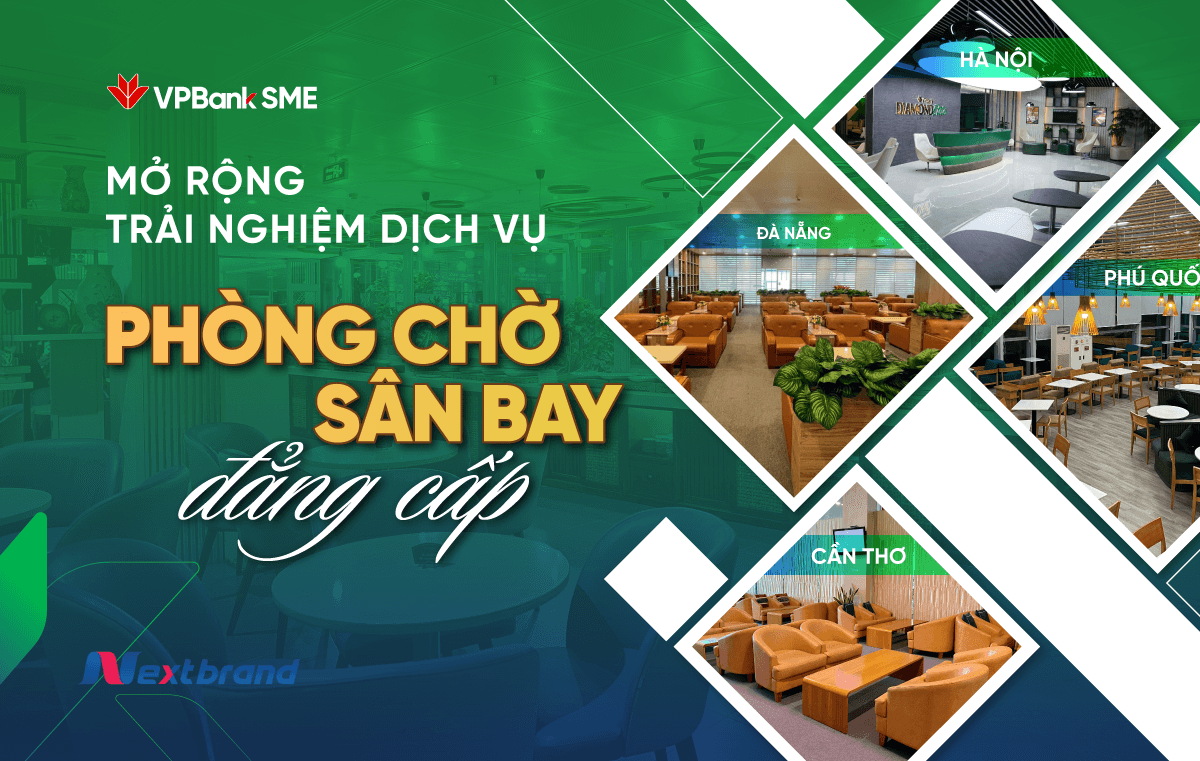 Phòng chờ sân bay Vpbank: Dấu ấn khẳng định đẳng cấp