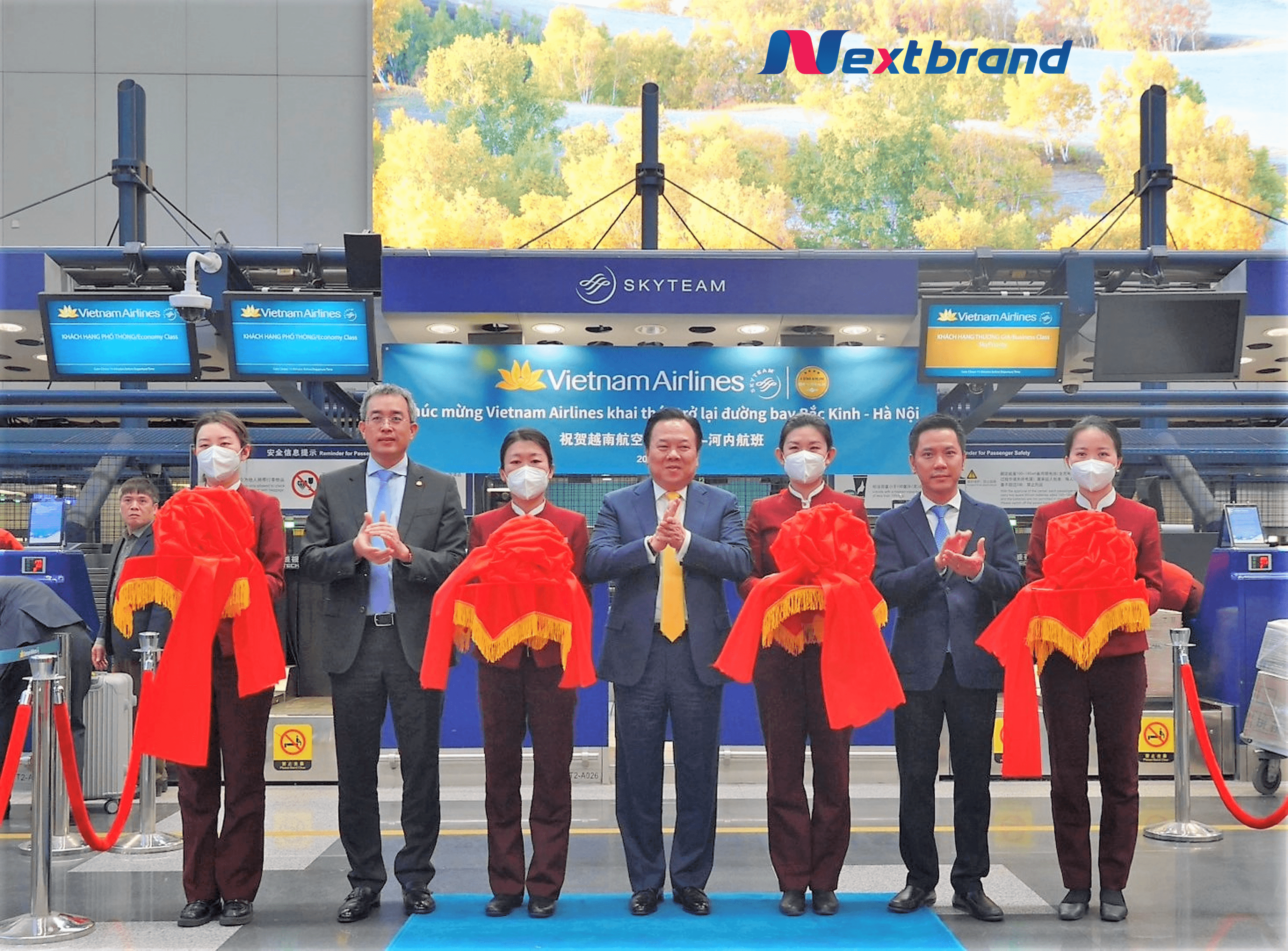 Vietnam Airlines khai thác đường bay thẳng từ Hà Nội và TP. Hồ Chí Minh đến Sân bay PEK - Bắc Kinh - Trung Quốc