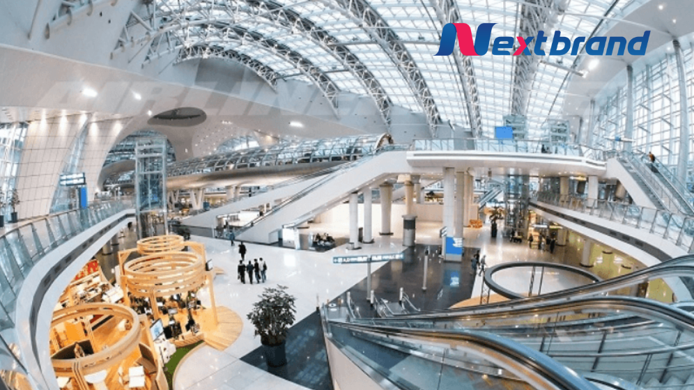 Khu vực lối đi ra sau kiểm tra hải quan