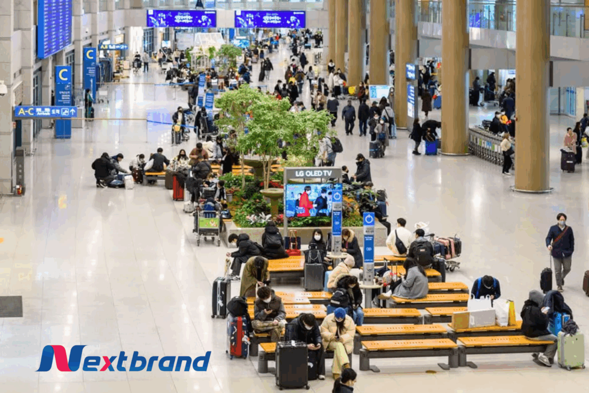 Hành khách nhận hành lý và kiểm tra hành lý ký gửi