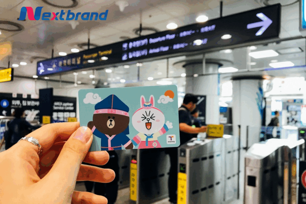 Thẻ T-money thanh toán dịch vụ tiện lợi tại Hàn Quốc