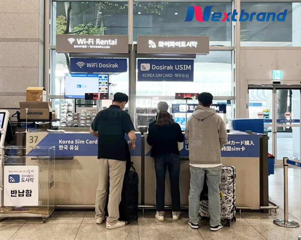 Khu vực mua Sim, thuê Wifi