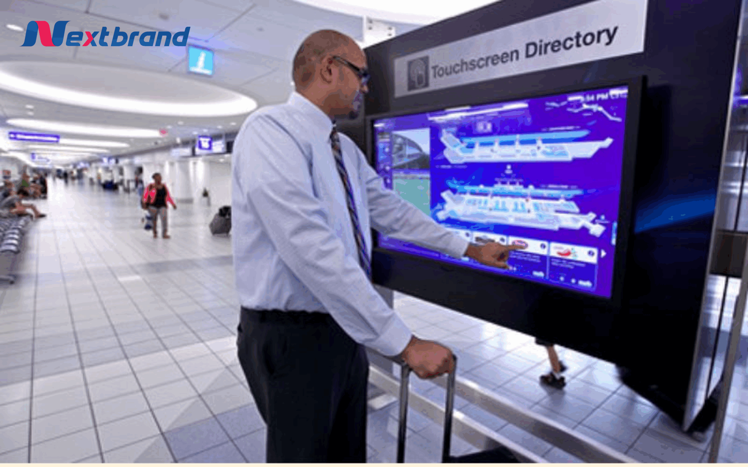 Quảng cáo tương tác tại sân bay Quảng cáo tương tác tại sân bay