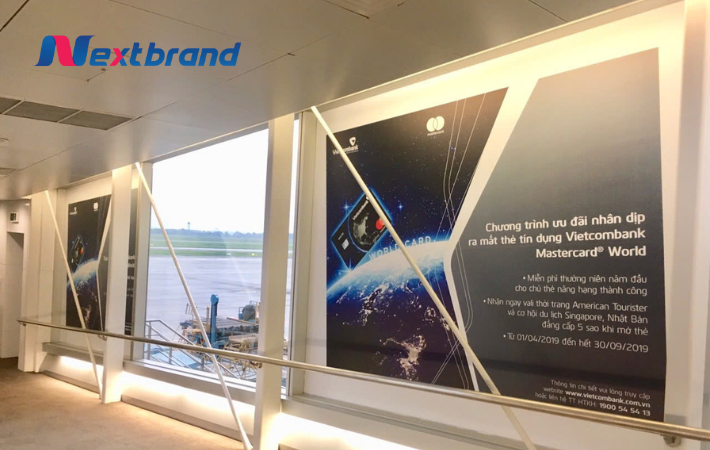 Quảng cáo dán decal trên kính Quảng cáo dán decal trên kính