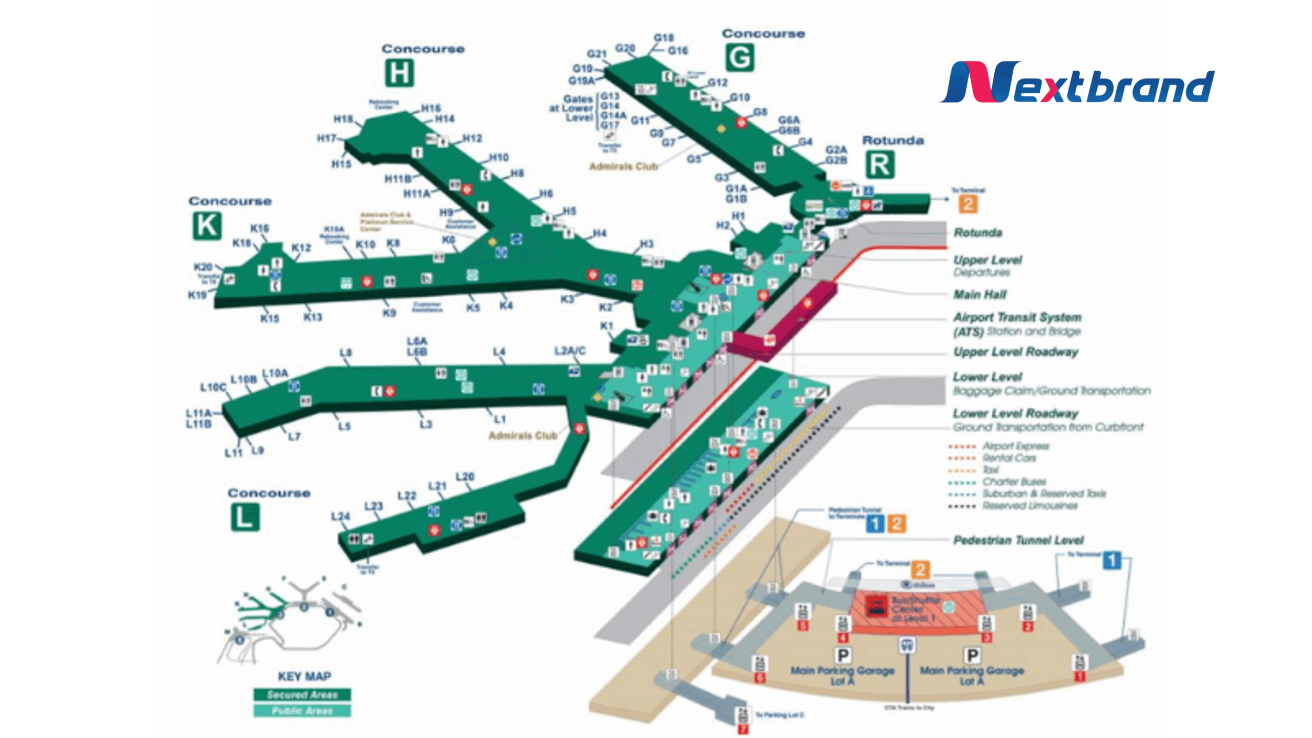 Nhà ga nội địa T3 sân bay ORD Nhà ga nội địa T3 sân bay ORD