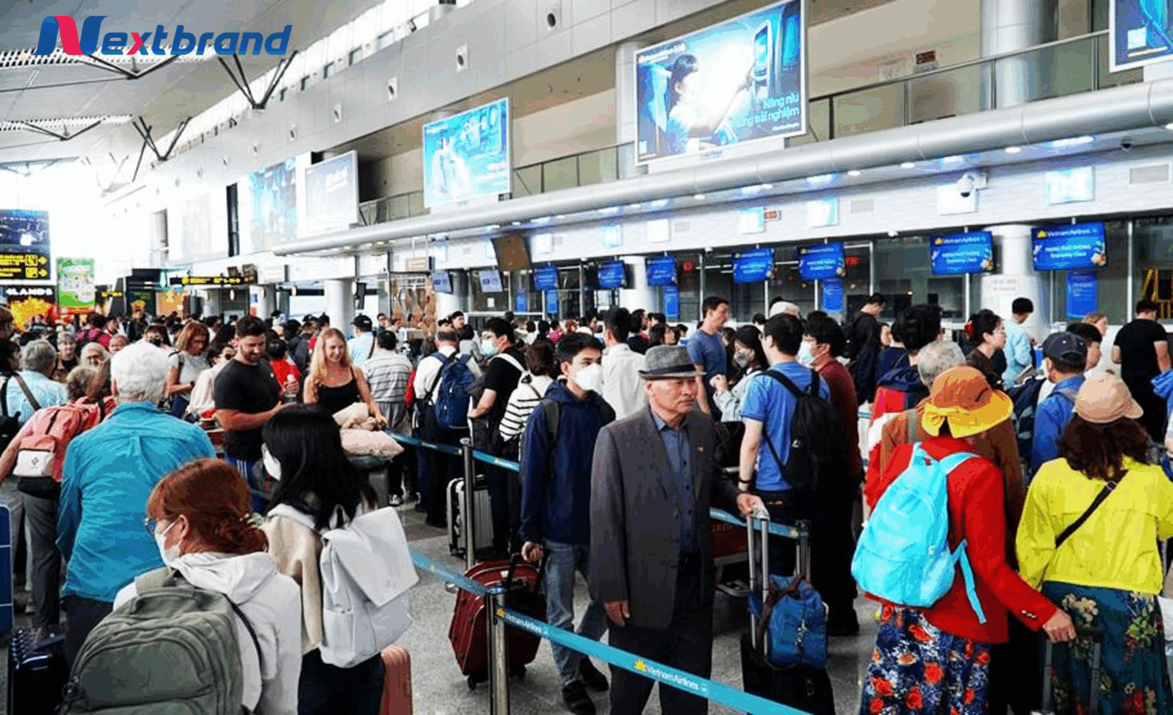 Sân bay Quốc tế Đà Nẵng nhộn nhịp trong những ngày đầu tiên của năm 2026