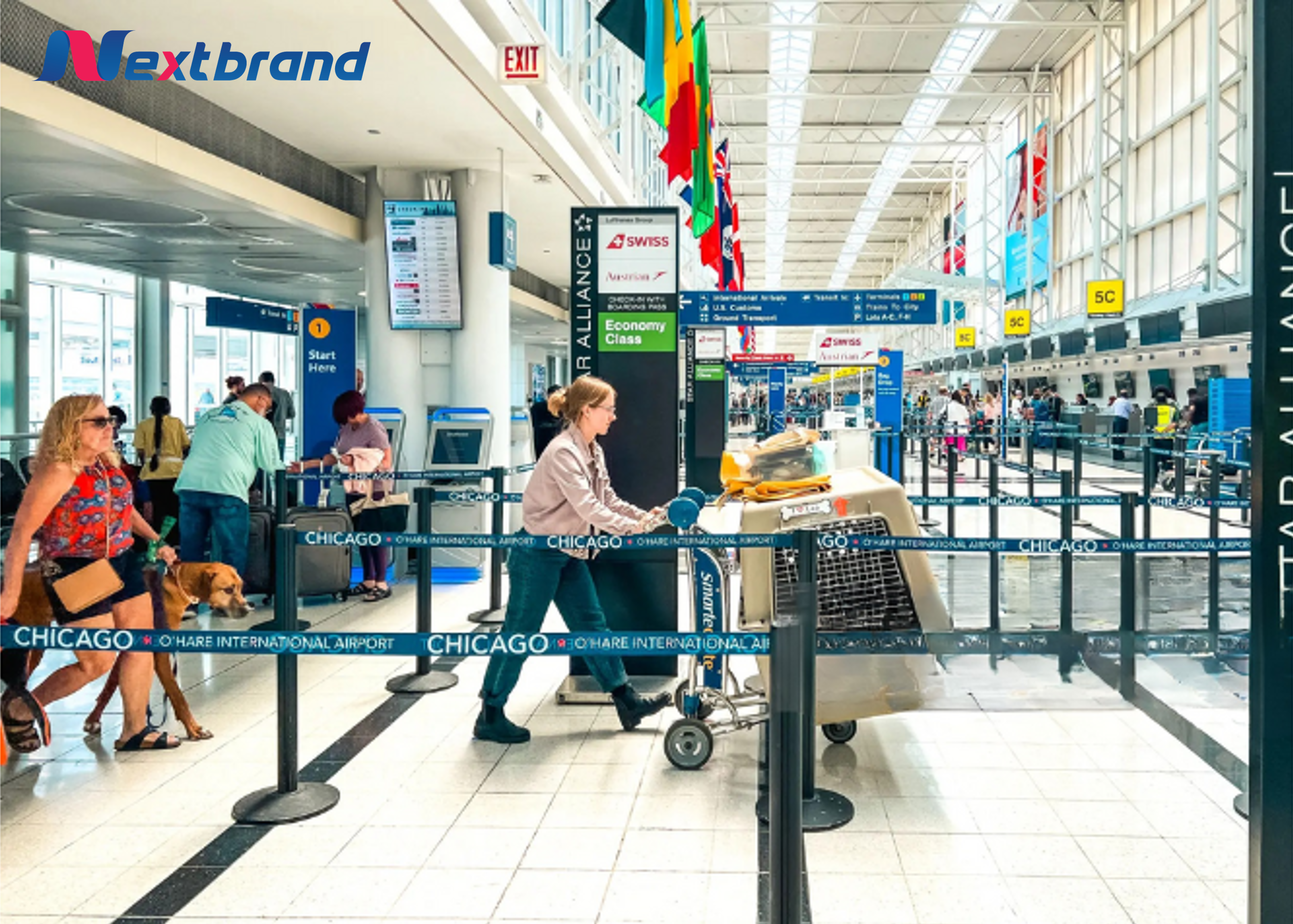 Nên đến sân bay sớm để đảm bảo kịp chuyến bay tại sân bay ORD