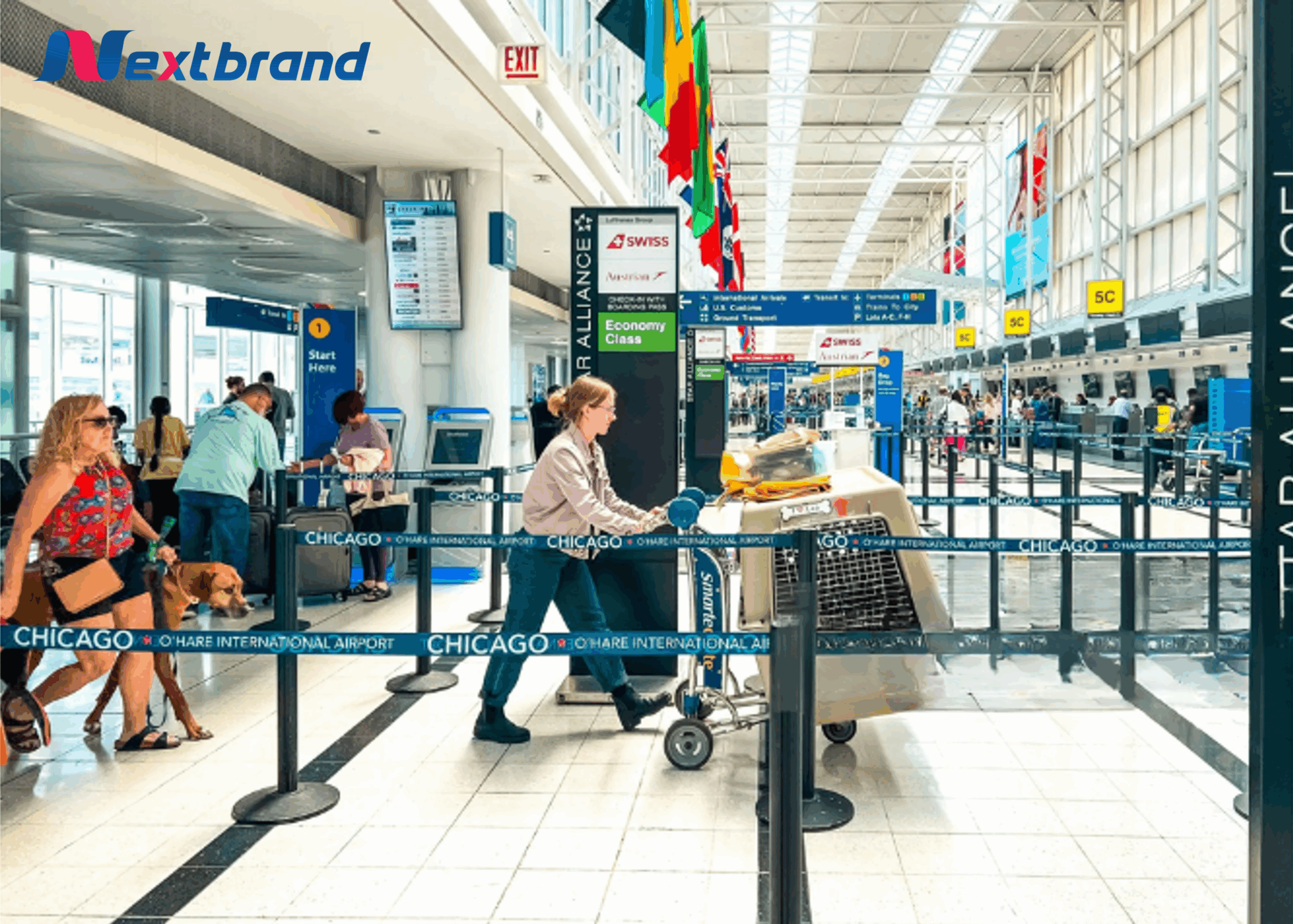 Nên đến sân bay sớm để đảm bảo kịp chuyến bay tại sân bay ORD Nên đến sân bay sớm để đảm bảo kịp chuyến bay tại sân bay ORD