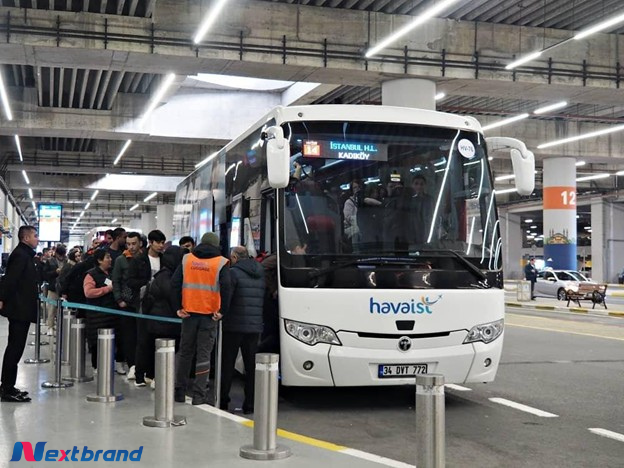 Di chuyển bằng xe buýt Havaist Di chuyển bằng xe buýt Havaist