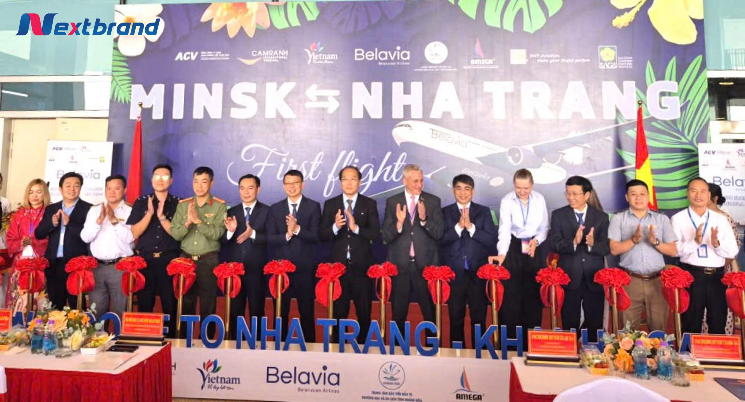 Khai trương đường bay Belarus – Cam Ranh tại nhà ga Quốc tế T2 Sân bay Cam Ranh Khai trương đường bay Belarus – Cam Ranh tại nhà ga Quốc tế T2 Sân bay Cam Ranh