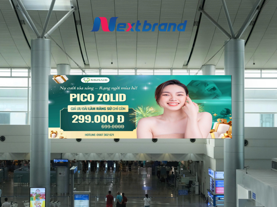 Quy trình triển khai quảng cáo sân bay cho nha khoa