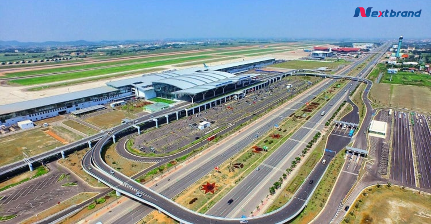 Sân bay quốc tế Nội Bài khang trang và hiện đại