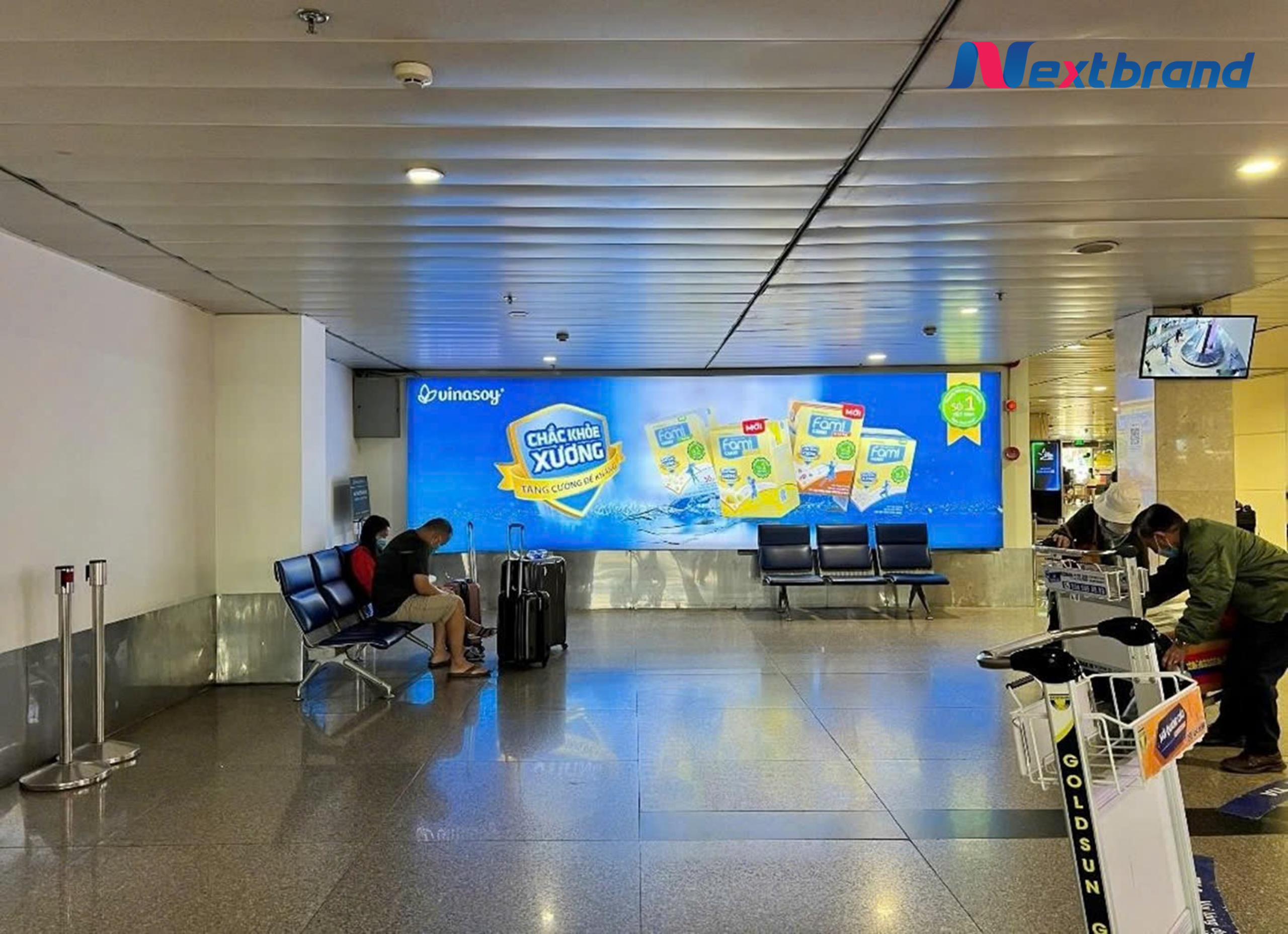 Quảng cáo sân bay cho thương hiệu tiêu dùng giúp khẳng định đẳng cấp thương hiệu