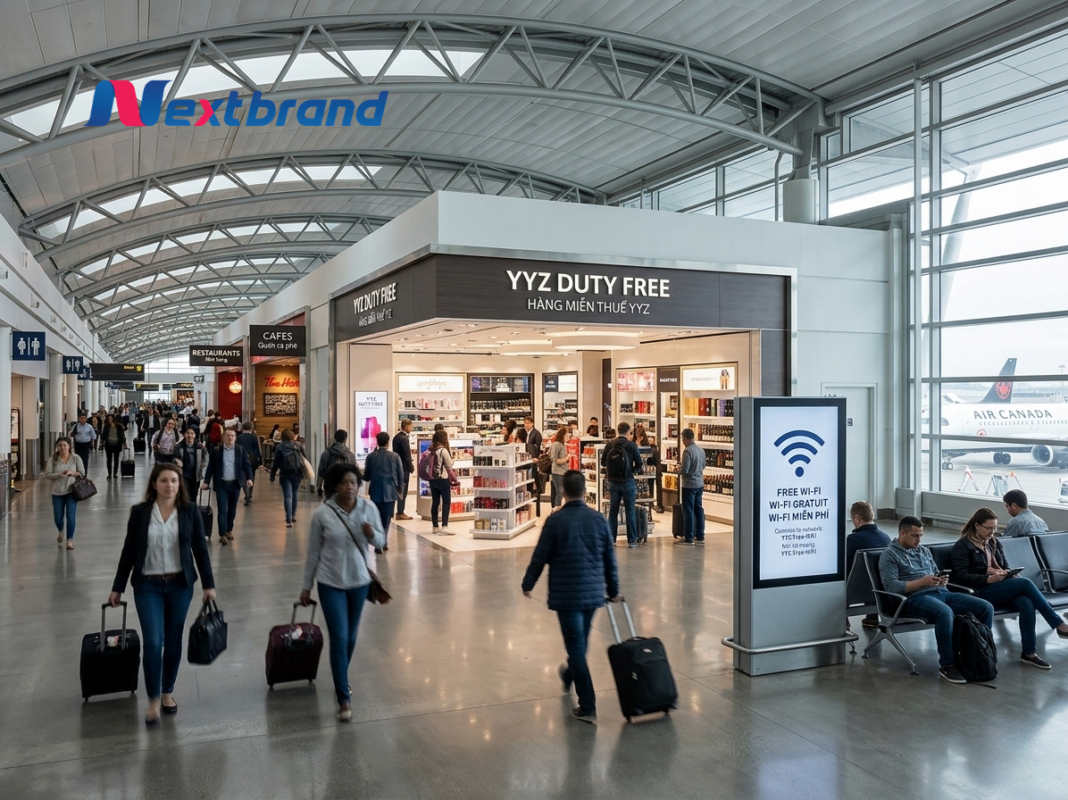 Sân bay Toronto Pearson có nhiều tiện ích nổi bật để mang lại trải nghiệm tiện lợi cho hành khách