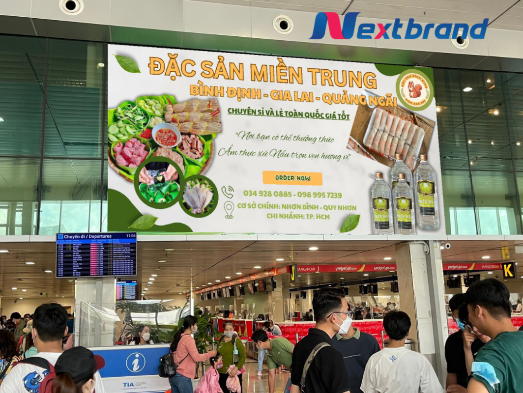 Quảng cáo sân bay gia tăng cơ hội tiêu thụ sản phẩm nb qcsb cho đặc sản vùng miền (2)