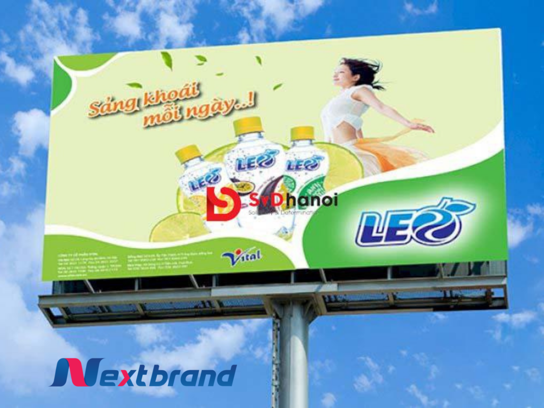 Quy trình quảng cáo sân bay cho nước giải khát