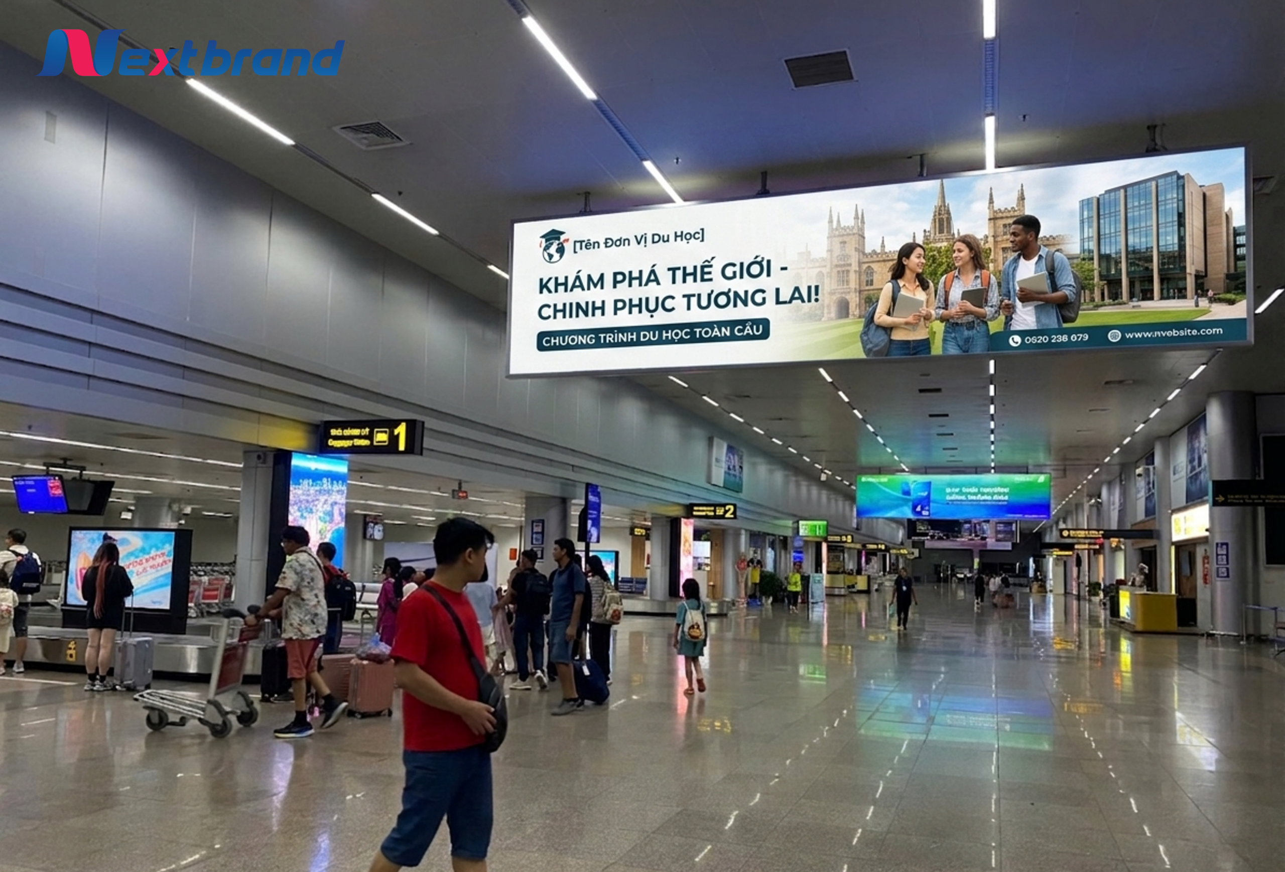Triển khai quảng cáo sân bay cho du học cần lưu ý đến một số yếu tố Triển khai quảng cáo sân bay cho du học cần lưu ý đến một số yếu tố